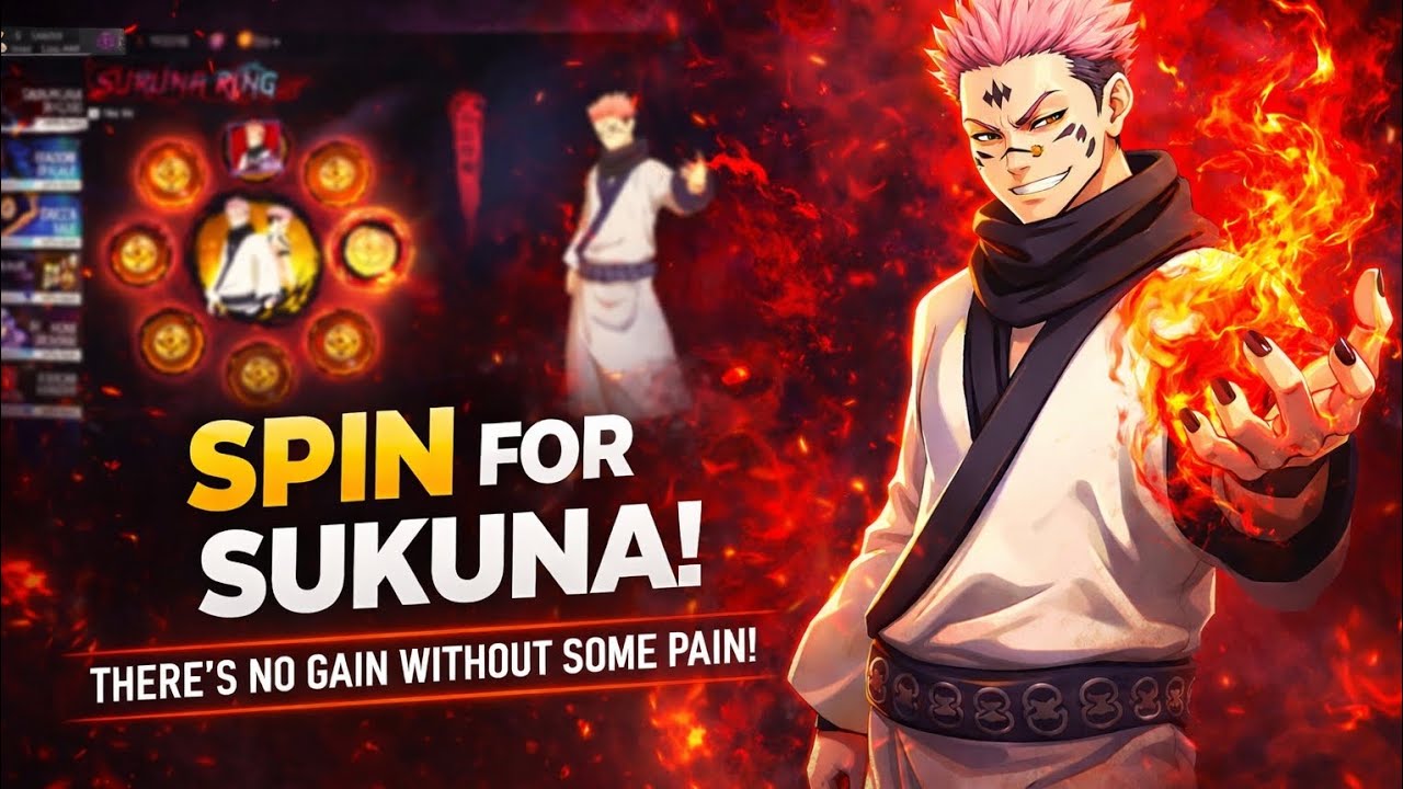 Sakuna Bundle In Free Fire 😱🔥ll King Of Curses Ryomen Sakuna Bundle In Free Fire !