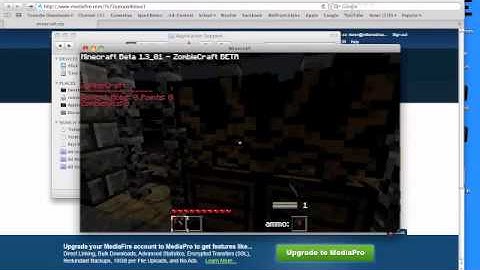 Minecraft Tutorial Zombiecraft MAC