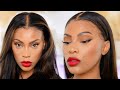 MY CLEAN AND POLISHED FOUNDATION ROUTINE  | BOLD RED LIP TUTORIAL