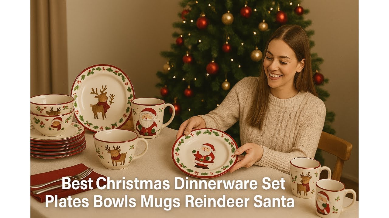 🎄 Набор столовых приборов «Рождественская история» | Лучший набор рождественских столовых приборо...