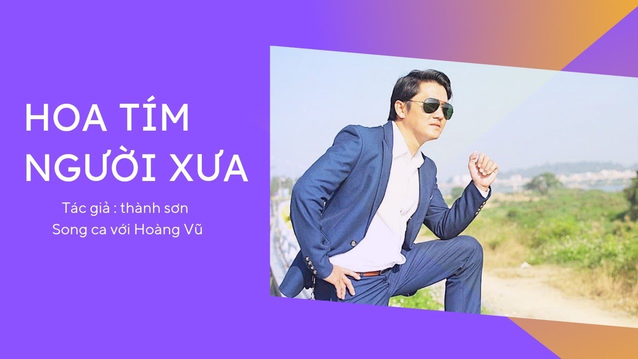 HOA TÍM NGƯỜI XƯA / SONG CA VỚI HOÀNG VŨ /KARAOKE THIẾU GIỌNG NỮ...