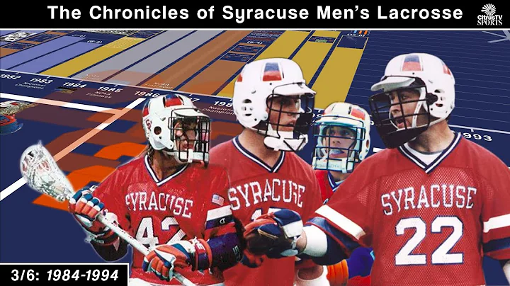 The Chronicles of Syracuse Men's Lacrosse, Part 3:...