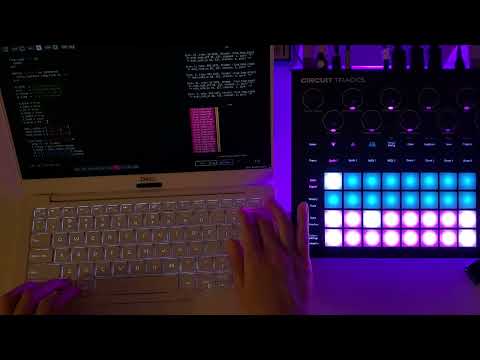 Coding music: Controlling Circuit Tracks with Sonic Pi