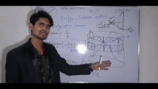 powder method or debye scherrer method lec-15 hindi