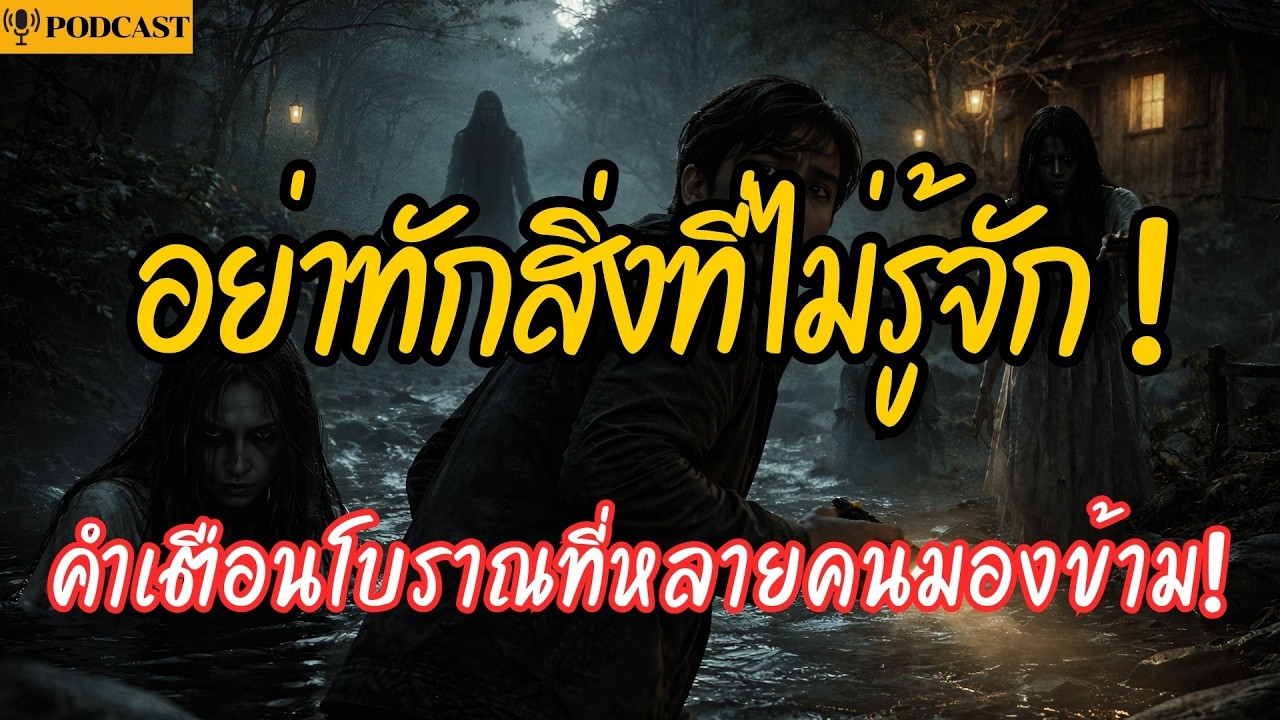 อย่าทักสิ่งที่ไม่รู้จัก คำเตือนโบราณที่หลายคนมองข้าม! | เปิดตาที่สาม