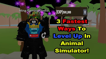 3 Fastest Ways To Level Up In Animal Simulator