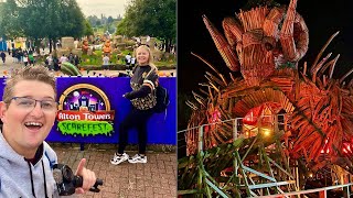 Alton Towers Scarefest 2023 Vlog