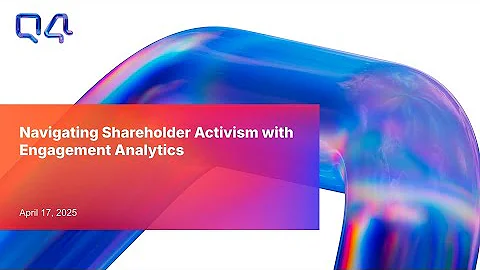 Navigating Shareholder Activism with Engagement Analytics