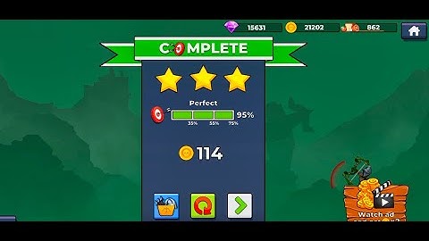 The Archers 2 All 3 Stars Levels - Gameplay Walkthrough (iOS, Android)
