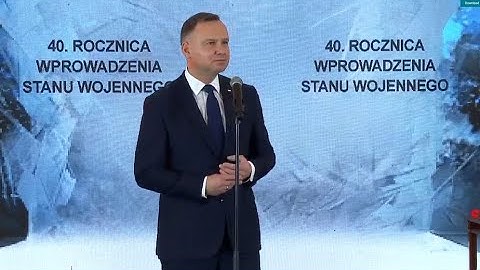 Duda: Wojciech Jaruzelski był zwykłym tchórzem i zdrajcą Polski