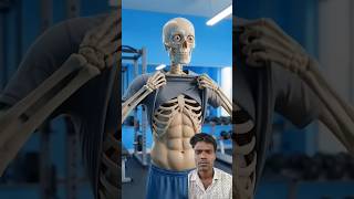 Train only abs for 30 days#skeleton #shortsfeed #sorts #facts #fitness