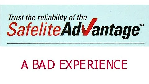 Safelite Auto Glass Damage Complaint (Improper Repair)