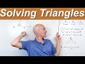 Understanding the Law of Sines and Cosines
