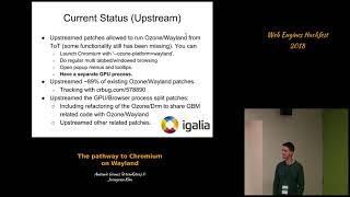 The pathway to Chromium on Wayland (Web Engines Hackfest 2018)