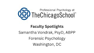Inside Forensic Psychology: Expert Insights from Dr. Samantha Vondrak