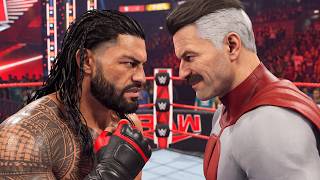 Roman Reigns Vs Omniman First Time Ever In WWE 2K26 screenshot 2