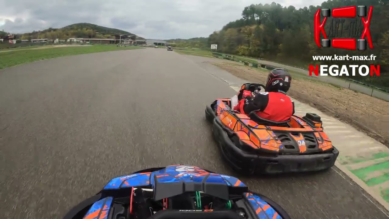 Championnat Kart-maX - Saison 16 - GP3 - Course 3 - Groupe A - Alès (Gard) - Pluie