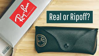 Are these FAKE or REAL Ray-Ban Wayfarer Sunglasses?