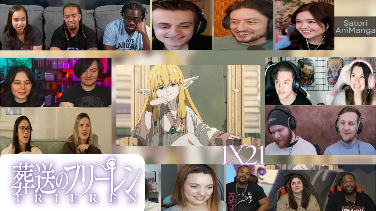 The World of Magic | Sousou no Frieren Season 1 Episode 21 Reaction Mashup |