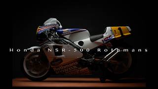 Honda NSR-500 Rothmans Tamiya 1/12 scale plastic model [Full Build