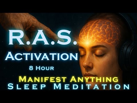 MANIFEST Activation ~ Sleep Meditation to Manifest Anything with RAS Activation ~ 8 Hour