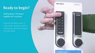 ML51 Digital Cabinet Lock – How to Change Modes by ASSA ABLOY Opening Solutions New Zealand 309 views 5 years ago 1 minute, 26 seconds