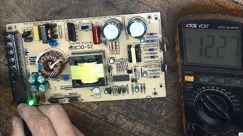 Sửa nguồn tổ ong 12V 20.8A.Chết như này mình lấy 50K hay bao nhiêu các bạn?