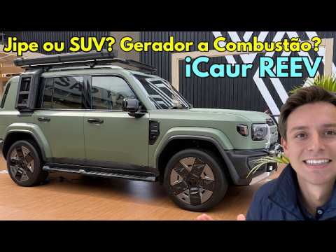 Jeep or SUV? Is the Combustion Engine Just a Generator? Chery Group's iCar, REEV (Extended Range ...