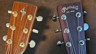 Video 1: Simon & Patrick Showcase Mahogany and Martin D-28 Standard Comparison