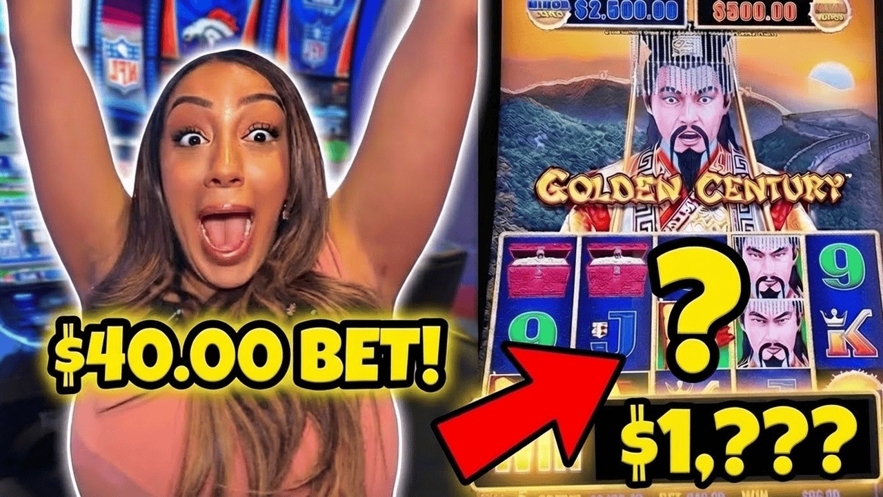 FIRST SPIN BONUS on Dragon Link Golden Century at Choctaw Casino! Wild Bet Wednesday