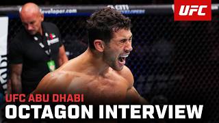Axel Sola Octagon Interview | UFC Abu Dhabi
