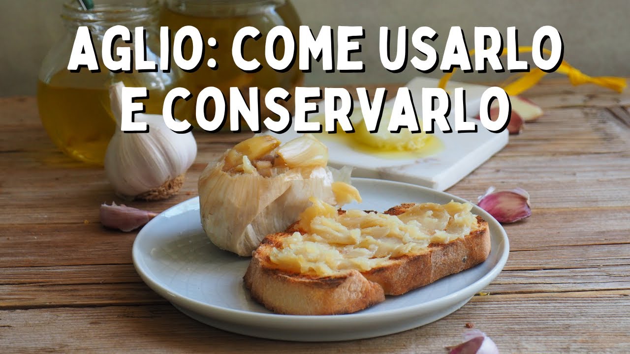 AGLIO confit, olio all'aglio, trito e non solo: idee che AMERAI se adori l'aglio!