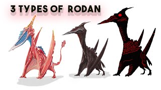 3 Types of Rodan /Godzilla Singular point/ Strength and weakness  Explained!
