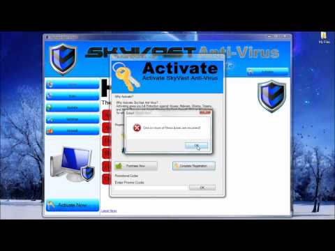 Fake Anti-Virus Made In Visual Basic - SkyVast