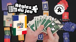🔤 CRACK WORD 🔤 règle du jeu #yaquastudio #expliquemoica