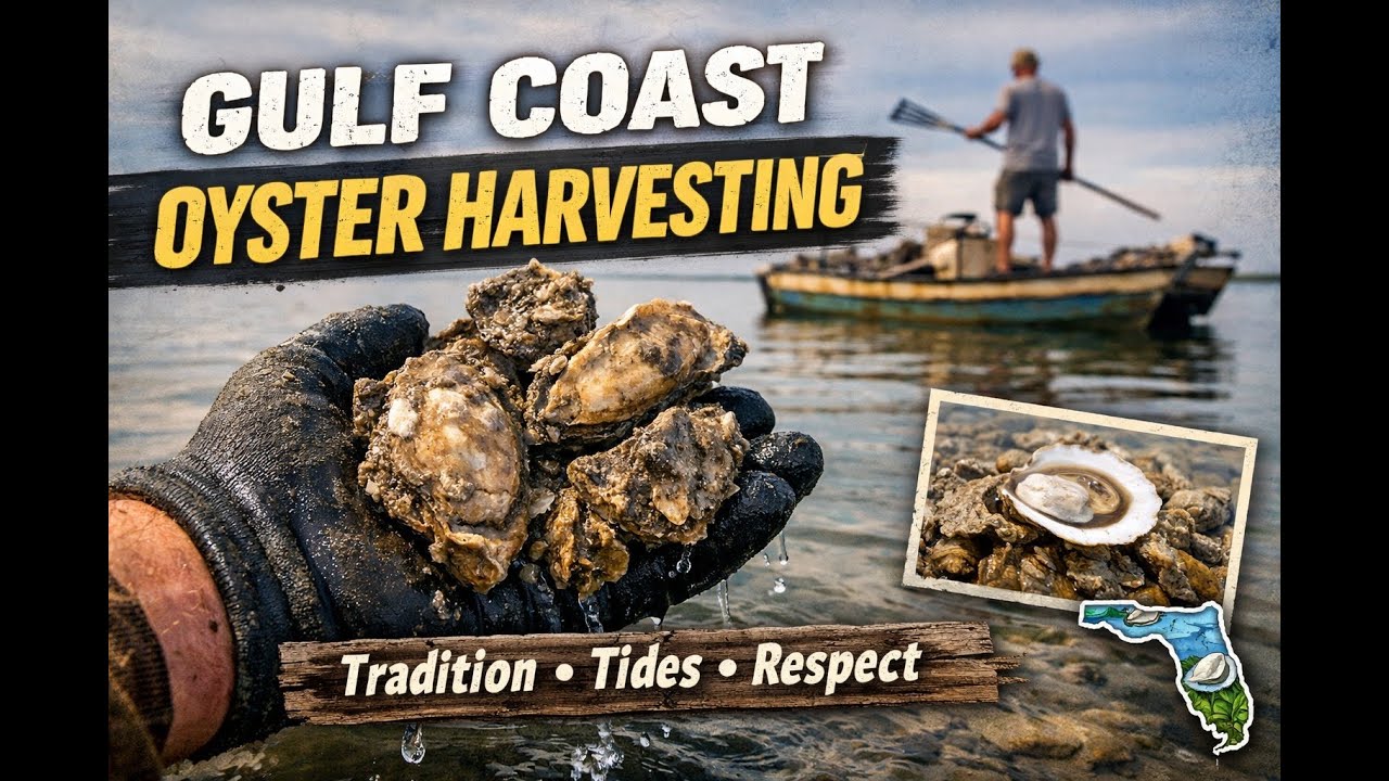 Harvesting Gulf Coast Oysters 🦪 | Tradition, Tides & Respect for the Resource