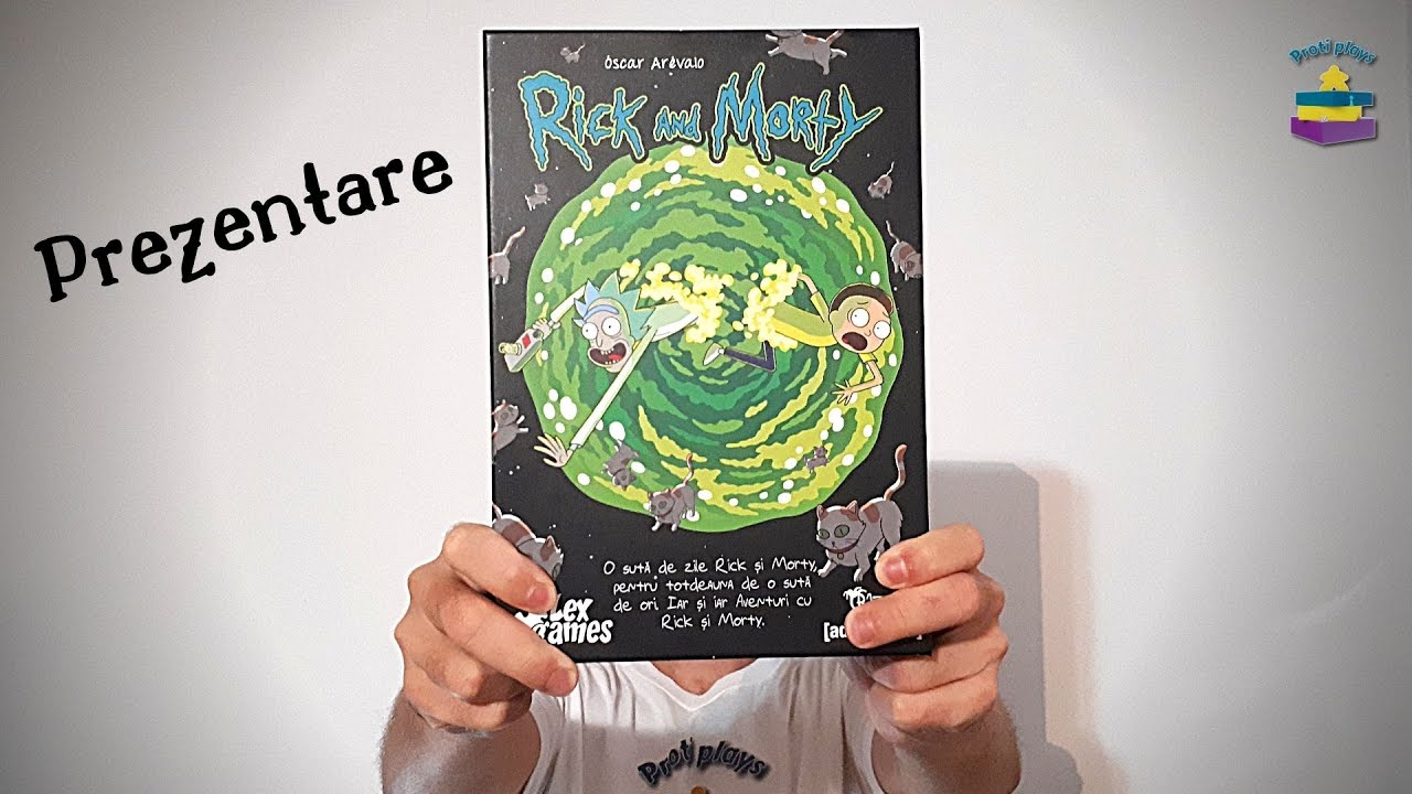 Cum se joaca Rick and Morty: 100 de zile (RO) [Board game 