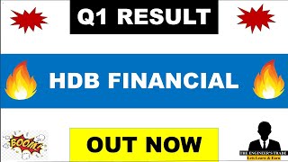 HDB Financial Services Q2 Results 2027 | Hdbfs Results Today | HDB Financial Services Share 