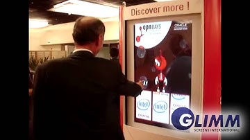 LCD touch screen with PCT technology by Glimm Display