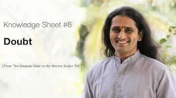 Knowledge Sheet 6 : Doubt