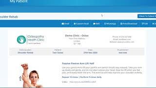 Rehab My Patient Tutorial | How to Send an Exercise Plan to a Patient