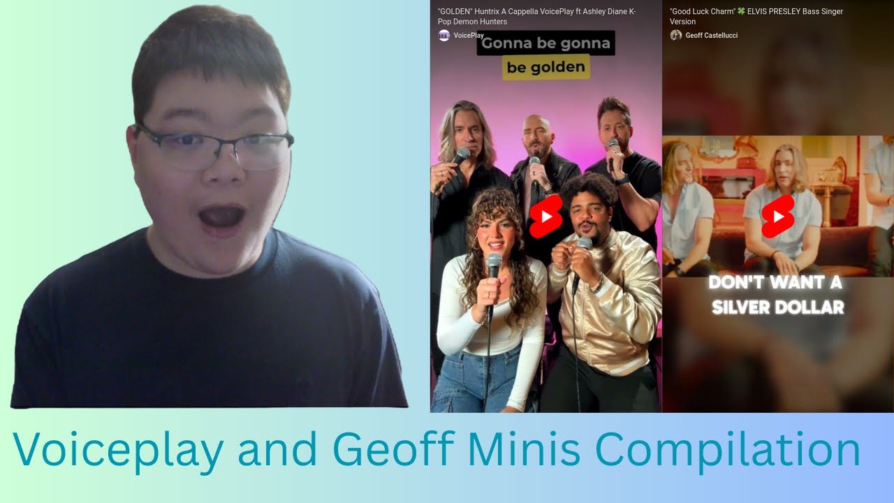 Voiceplay and Geoff BLEW me away with their minis! | Reaction Part 1