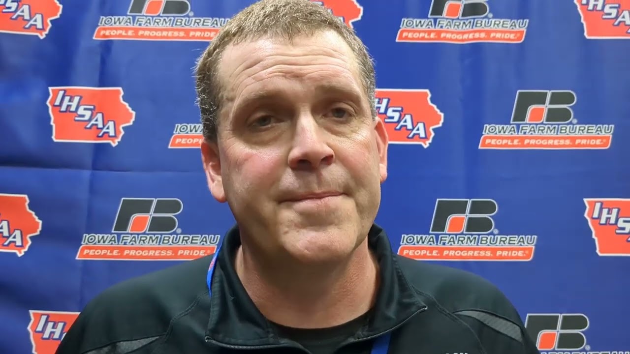 West Harrison head coach Rowdy Evans after 2023 State Semifinal