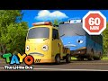 Tayo character theater  toto the yellow tow truck  toto can move anything  tayo episode club