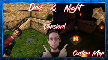 Discovering an OLDSCHOOL Harry Potter 2 (PC) Custom Map with a cool DAY/NIGHT Segment!