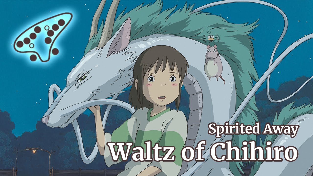 Spirited Away - Waltz of Chihiro - Ocarina tutorial / tabs