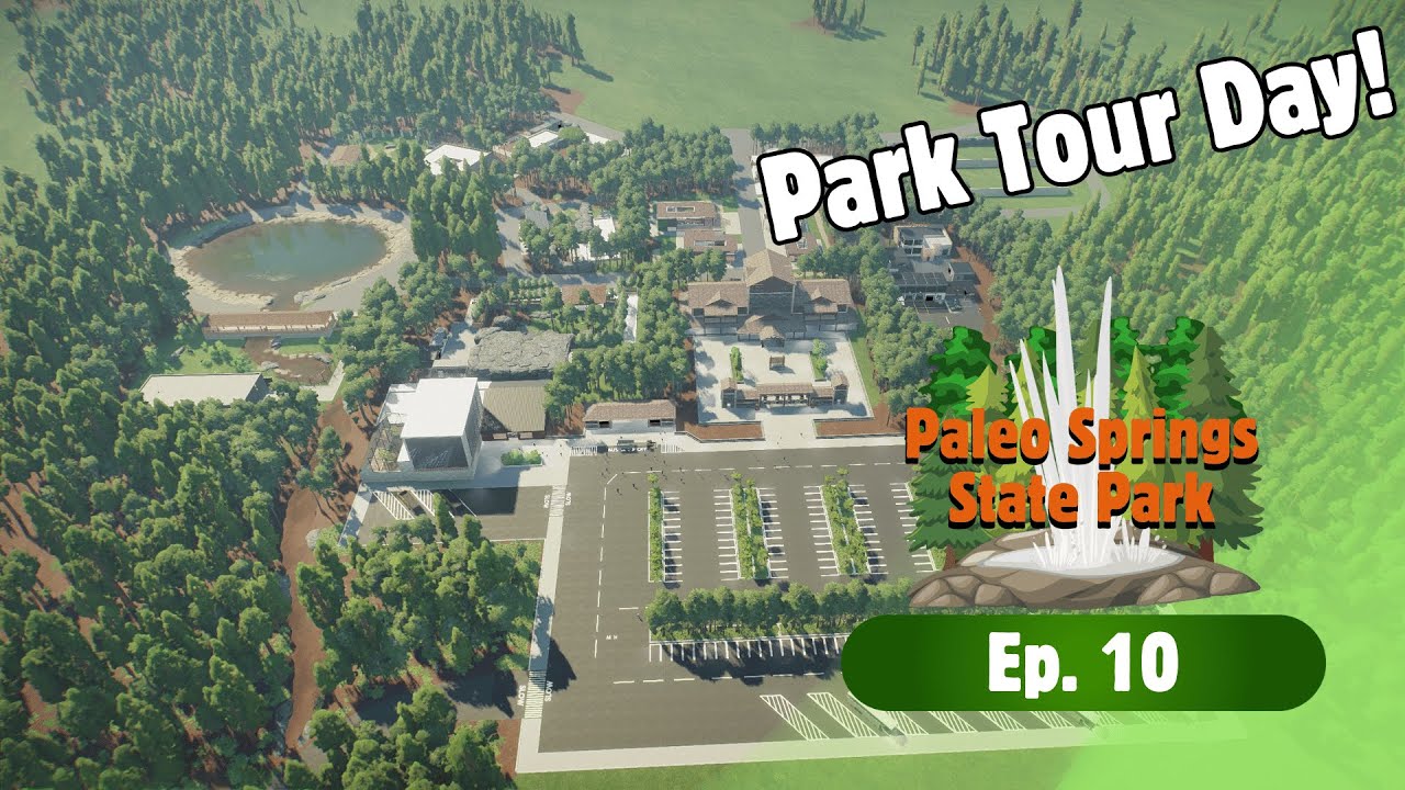 Touring the Park That We've Made | Episode 10 | Prehistoric Kingdom | Challenge Park