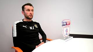 Nathan Jones On Winning Sky Bet League Two Manager Of The Month For November