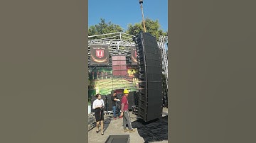 MAX212 line array setting before shipping in T.I Audio