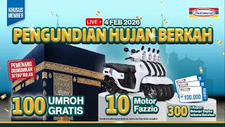 PENGUNDIAN HUJAN BERKAH INDOMARET PERIODE 1